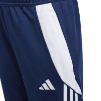 adidas Tiro 24 Trainingsbroek Kids Donkerblauw Wit