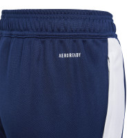 adidas Tiro 24 Trainingsbroek Kids Donkerblauw Wit