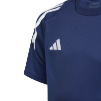 adidas Tiro 24 Trainingsset Kids Donkerblauw Wit