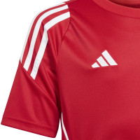 adidas Tiro 24 Trainingsset Kids Rood Zwart Wit