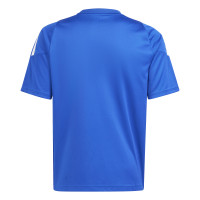 adidas Tiro 24 Voetbalshirt Kids Blauw Wit