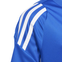 adidas Tiro 24 Voetbalshirt Kids Blauw Wit