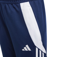 adidas Tiro 24 Trainingsbroek Slim Kids Donkerblauw Wit