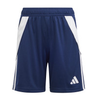 adidas Tiro 24 Trainingsset Kids Donkerblauw Wit