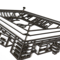 NAC Breda Stadion 40cm Zwart