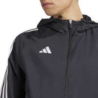 adidas Tiro 24 Windbreaker Dames Zwart Wit