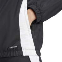 adidas Tiro 24 Windbreaker Dames Zwart Wit