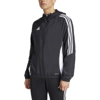 adidas Tiro 24 Windbreaker Dames Zwart Wit