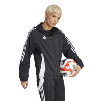 adidas Tiro 24 Windbreaker Dames Zwart Wit