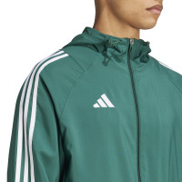 adidas Tiro 24 Windbreaker Donkergroen Wit