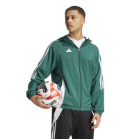 adidas Tiro 24 Windbreaker Donkergroen Wit