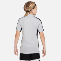 Nike Dri-Fit Academy 23 Polo Kids Grijs Zwart Wit