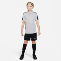 Nike Dri-Fit Academy 23 Polo Kids Grijs Zwart Wit