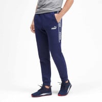 PUMA Amplified Pants Fleece Donkerblauw Wit