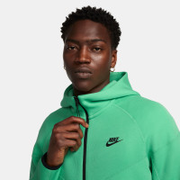 Nike Tech Fleece Sportswear Trainingspak Felgroen Zwart