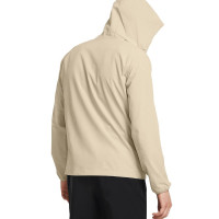 Under Armour Stretch Woven Trainingspak Full-Zip Beige Zwart