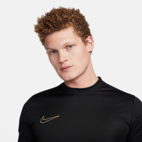 Nike Academy 23 Trainingsshirt Zwart Goud