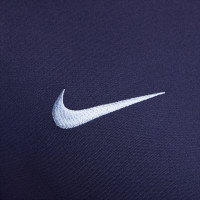 Nike Frankrijk Strike Trainingspak 1/4-Zip 2024-2026 Donkerblauw Lichtblauw