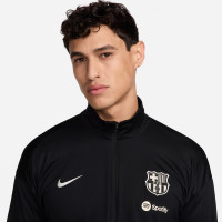 Nike FC Barcelona Strike Trainingspak Full-Zip 2024-2025 Zwart Wit Rood Blauw