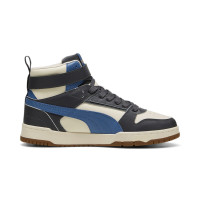 PUMA Rebound Game Sneakers Gebroken Wit Donkerblauw Blauw