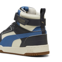 PUMA Rebound Game Sneakers Gebroken Wit Donkerblauw Blauw