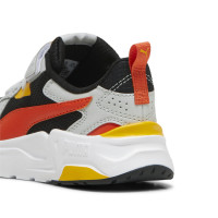 PUMA Trinity Sneakers Lite AC+ Kids Grijs Zwart Rood