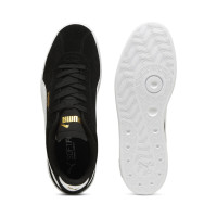 PUMA Club II Sneakers Zwart Wit Goud