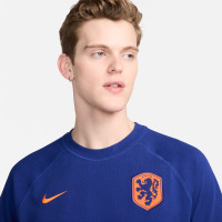 Nike Nederland Travel T-Shirt 2024-2026 Blauw Oranje