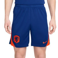 Nike Nederland Strike Trainingstrui Set 1/4-Zip 2024-2026 Blauw Oranje