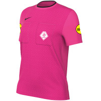 Nike KNVB Scheidsrechtersshirt 2024-2026 Dames Roze Zwart