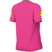 Nike KNVB Scheidsrechtersshirt 2024-2026 Dames Roze Zwart