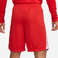 Nike Dri-FIT League III Voetbalbroekje Rood Wit