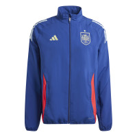 adidas Spanje Presentatie Trainingspak 2024-2026 Donkerblauw Rood Lichtblauw