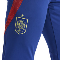 adidas Spanje Presentatie Trainingspak 2024-2026 Donkerblauw Rood Lichtblauw