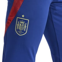 adidas Spanje Trainingsbroek 2024-2026 Donkerblauw Rood Lichtblauw