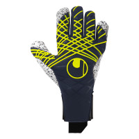 Uhlsport Prediction Supergrip+ HN Keepershandschoenen Donkerblauw Wit Geel