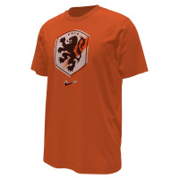 Nike Nederland Crest T-Shirt 2024-2026 Oranje