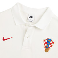 Nike Kroatië Tech Fleece Polo Matchup Set 2024-2026 Wit Rood Grijs