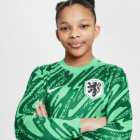 Nike Nederland Keepersshirt Lange Mouwen 2024-2026 Kids Groen