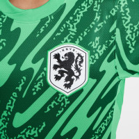 Nike Nederland Keepersshirt Lange Mouwen 2024-2026 Kids Groen