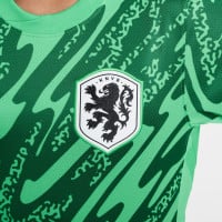 Nike Nederland Keeperstenue Lange Mouwen 2024-2026 Kids Groen