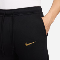 Nike FC Barcelona Tech Fleece Joggingbroek 2024-2025 Zwart Goud