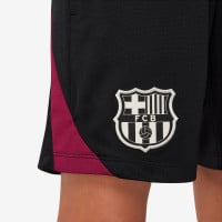 Nike FC Barcelona Strike Trainingsbroekje 2024-2025 Kids Zwart Wit Rood Blauw