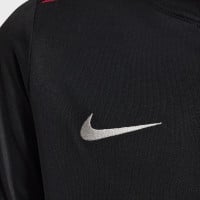 Nike FC Barcelona Academy Pro Trainingstrui 1/4-Zip 2024-2025 Kleuters Zwart Wit Rood Blauw