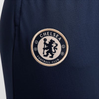 Nike Chelsea Strike Trainingsbroek 2024-2025 Dames Donkerblauw Blauw Wit