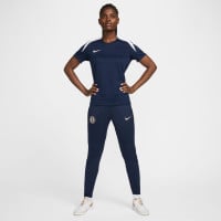 Nike Chelsea Strike Trainingsbroek 2024-2025 Dames Donkerblauw Blauw Wit