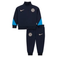 Nike Chelsea Strike Trainingspak Full-Zip 2024-2025 Baby Donkerblauw Blauw Wit