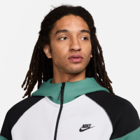 Nike Tech Fleece Sportswear Vest Groen Wit Zwart