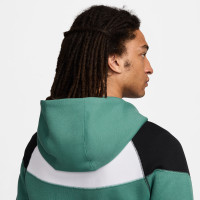 Nike Tech Fleece Sportswear Vest Groen Wit Zwart