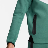 Nike Tech Fleece Sportswear Vest Groen Wit Zwart